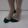 Simple toe up socks