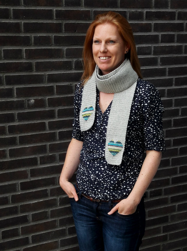 Scarf of Hearts