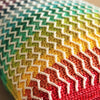 Rainbow Wave Pillow and Blanket Set