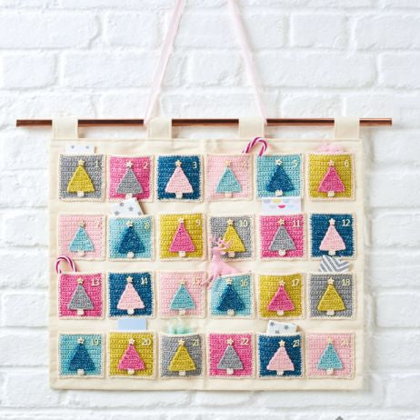 Candy-coloured Advent Calendar