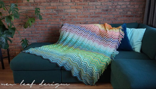Chevrainbow Blanket