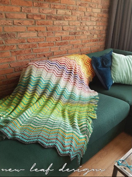 Chevrainbow Blanket