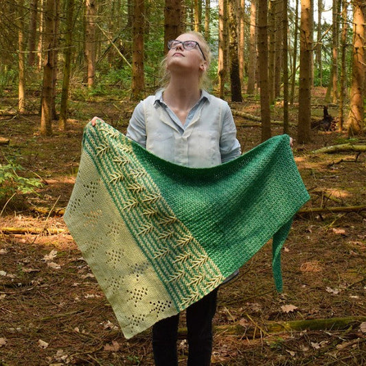 History of Trees Shawl