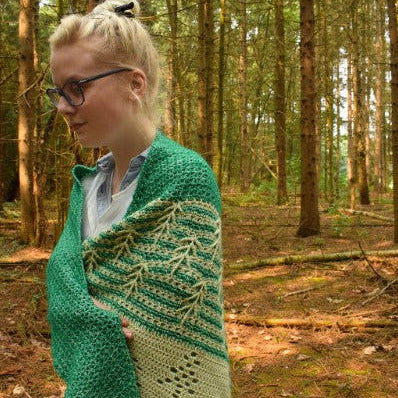 History of Trees Shawl