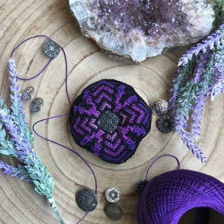 Biscornu Deep Amethyst