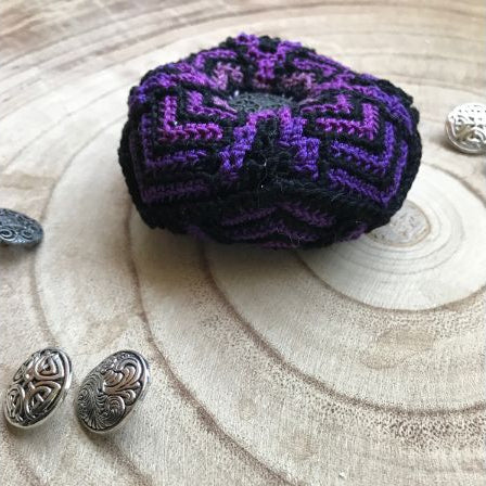 Biscornu Deep Amethyst