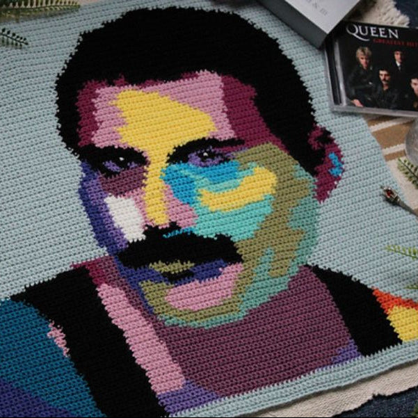 Crocheting Freddie Mercury