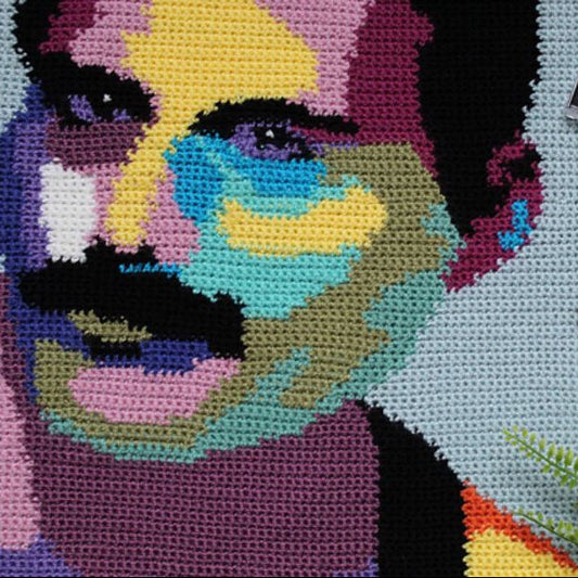Crocheting Freddie Mercury
