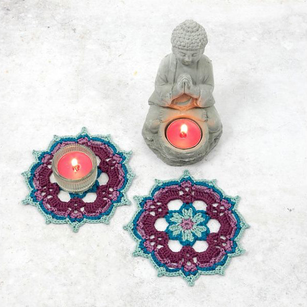 Bloeiende onderzetter