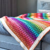 Big Larksfoot Rainbow Blanket