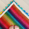 Big Larksfoot Rainbow Blanket
