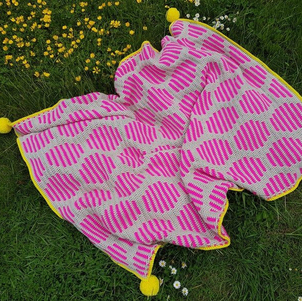 Neon Fizz Throw