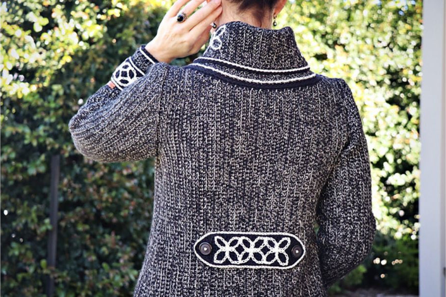Bessie Alice Tweed Coat