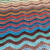Rainbow Sea Waves Blanket