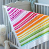Baby regenboog sampler deken