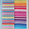 Baby regenboog sampler deken