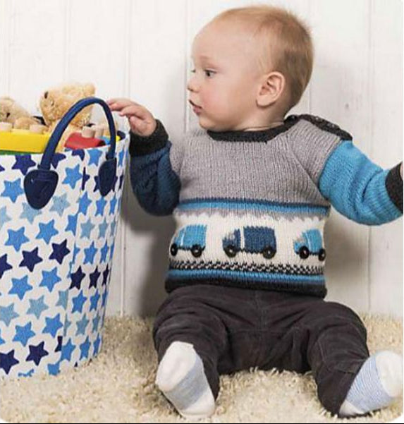 Little Lorries Jumper