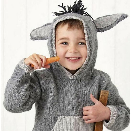 Little Donkey Hooded Sweater