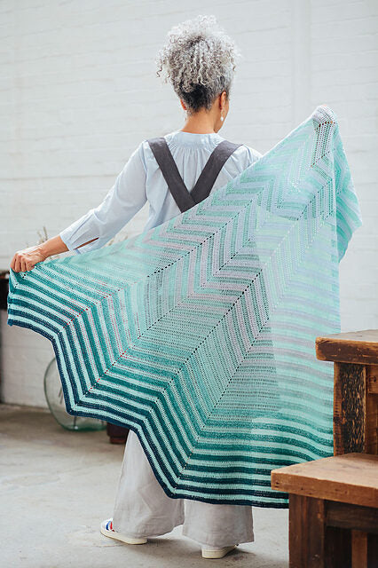 Chevron Boulevard Shawl
