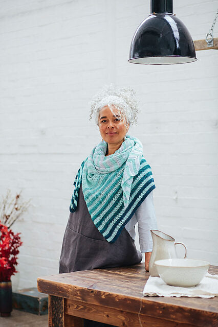 Chevron Boulevard Shawl