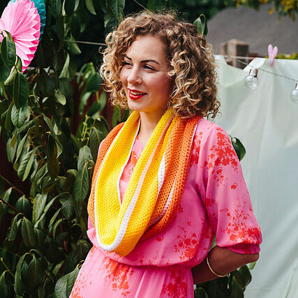 Zonneschijn Ombré Cowl