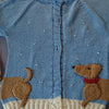 Dachshund in the Snow Cardigan Kids
