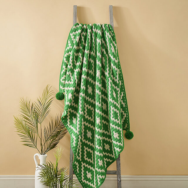Mosaic Diamond Throw