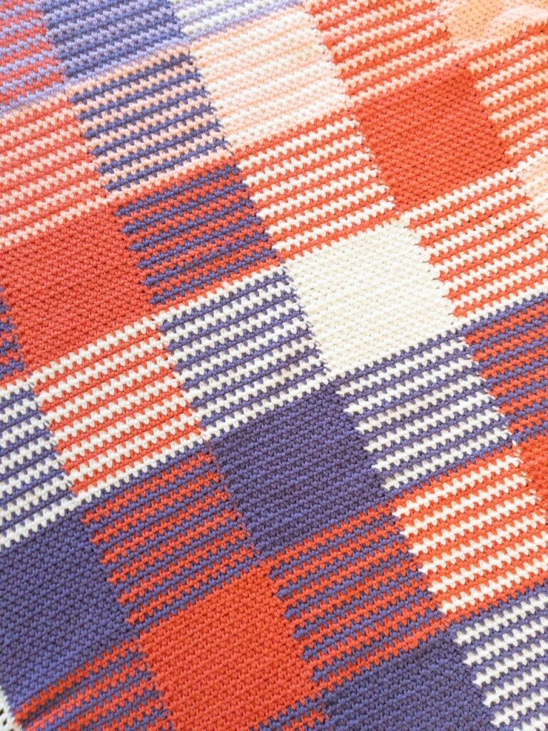 Pixel Plaid Deken