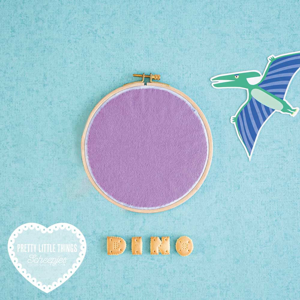 Pretty Little Things 28 - Brontosaurus Embroidery