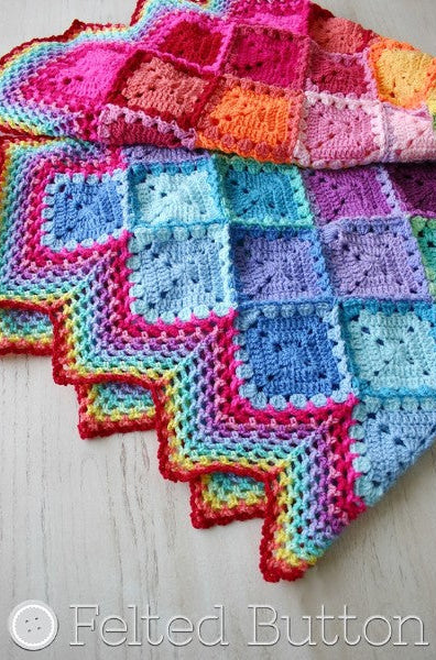 Happy Harlequin Blanket