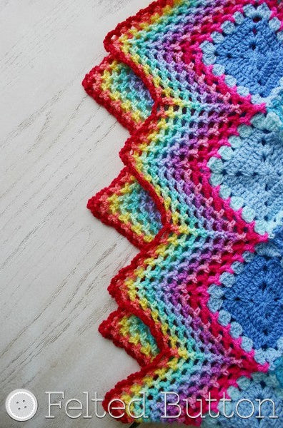 Happy Harlequin Blanket