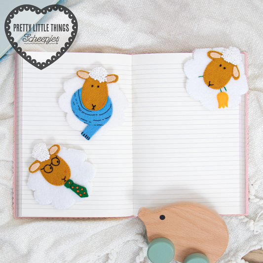 Pretty Little Things 37 - Sheep Page Corner Bookmarks