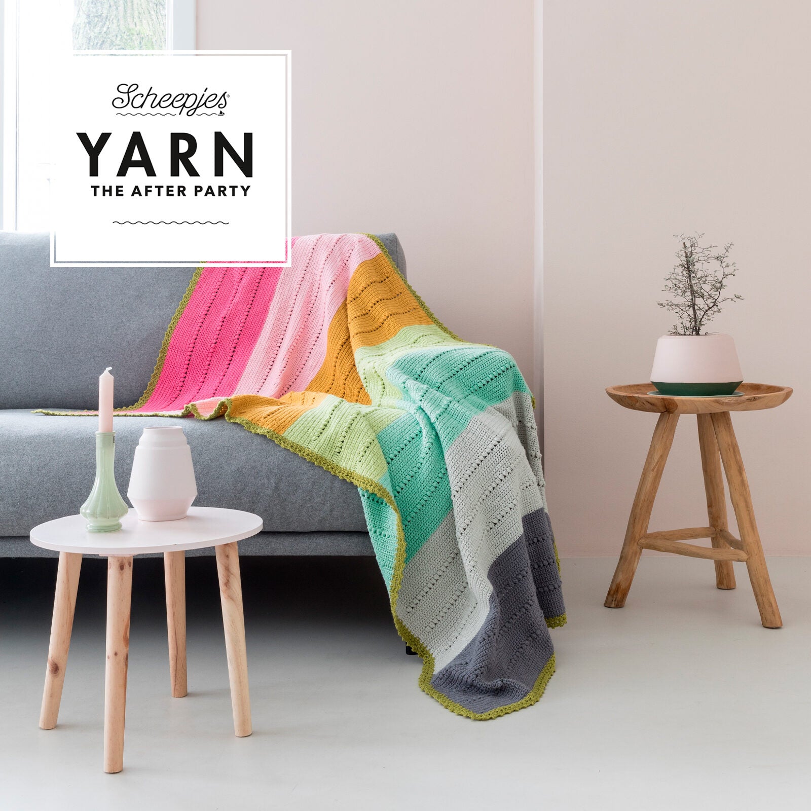 YARN - Het Afterparty 38 Suikerpop Throw