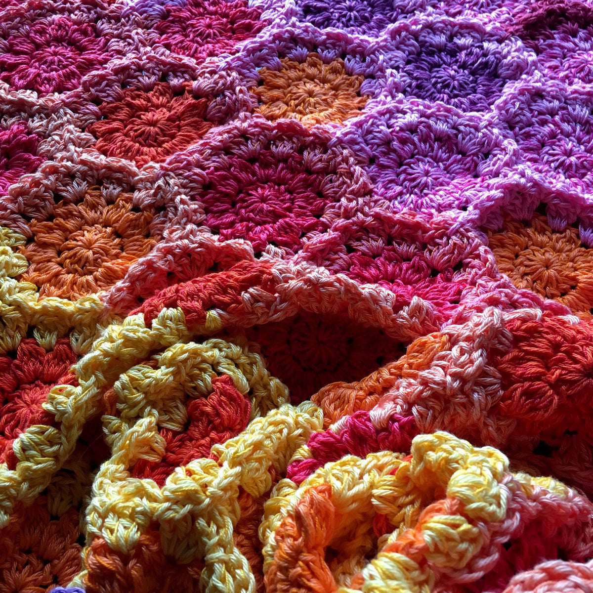 Cozy Flowers Blanket