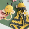 Honey the Bee Lovey and Rattle