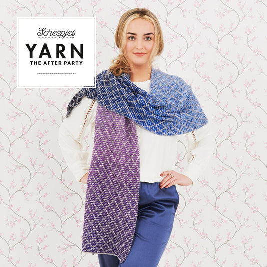 YARN - The After Party 71 Lavender Trellis Wrap