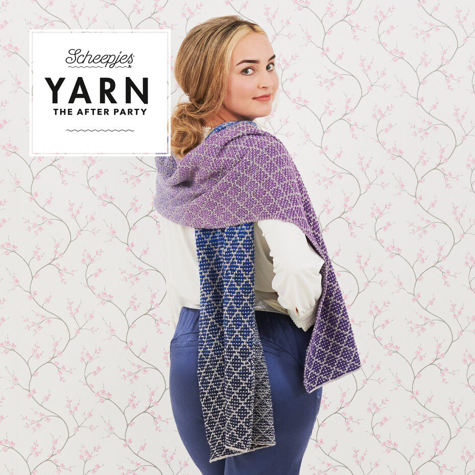 YARN - The After Party 71 Lavender Trellis Wrap