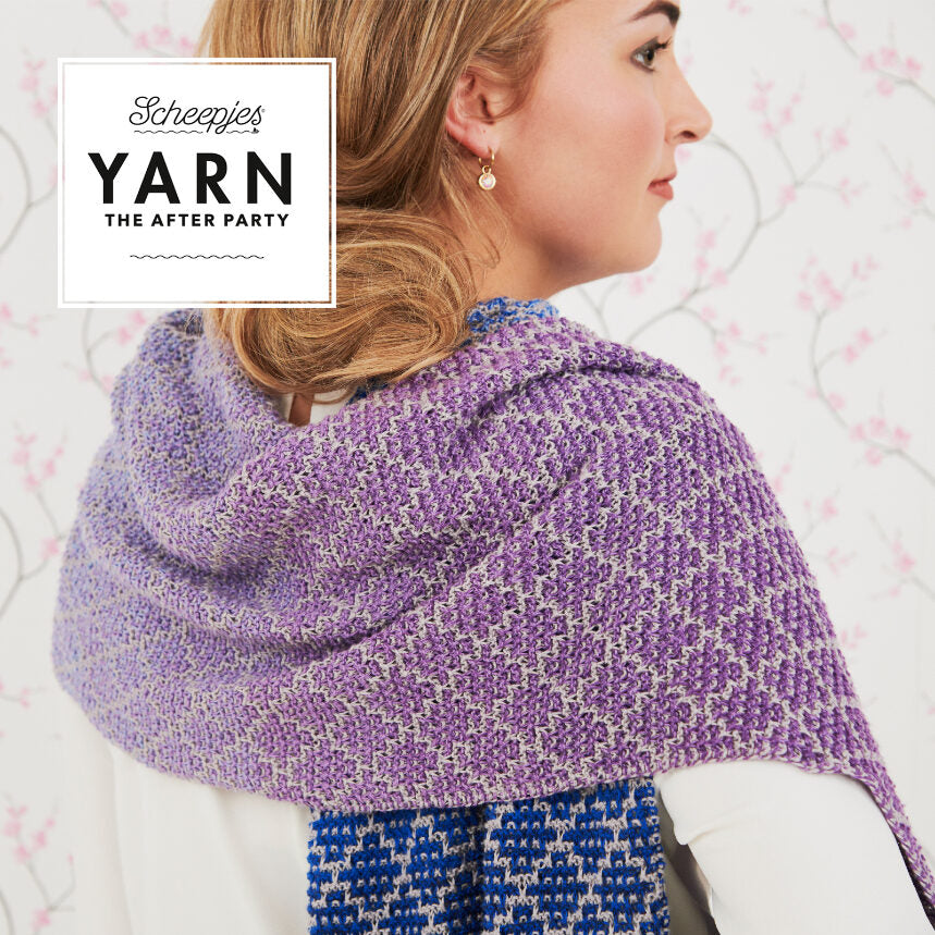 YARN - The After Party 71 Lavender Trellis Wrap