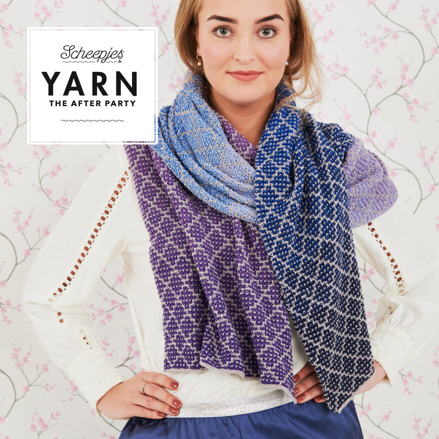 YARN - The After Party 71 Lavender Trellis Wrap