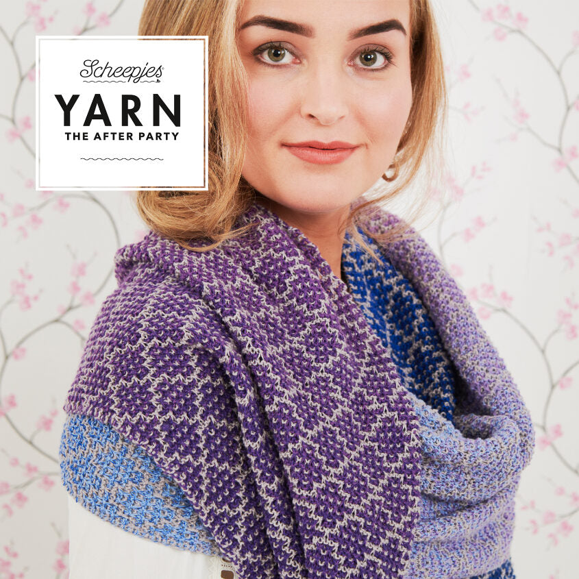 YARN - The After Party 71 Lavender Trellis Wrap