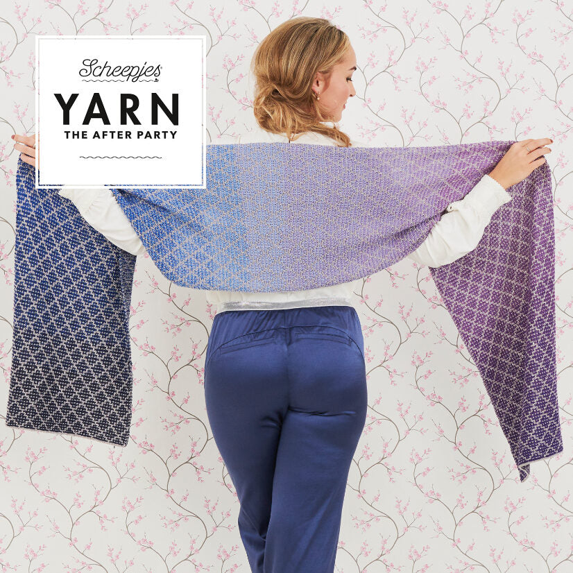 YARN - The After Party 71 Lavender Trellis Wrap