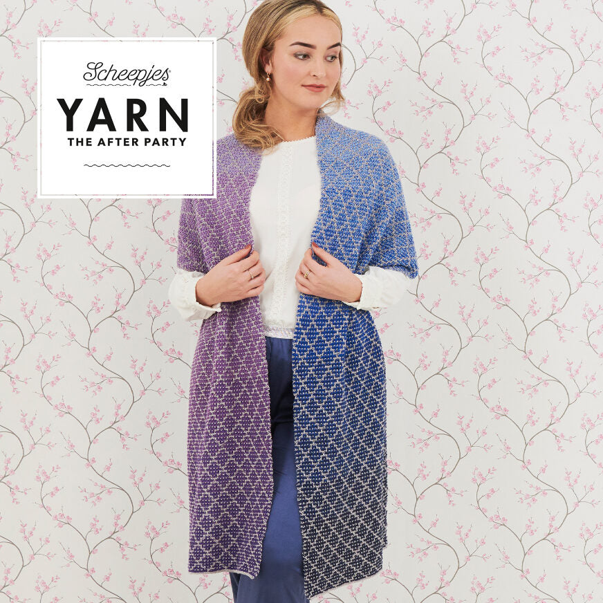 YARN - The After Party 71 Lavender Trellis Wrap