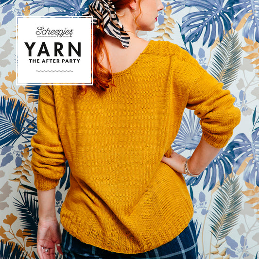 YARN - The After Party 98 Herringbone V-Sweater