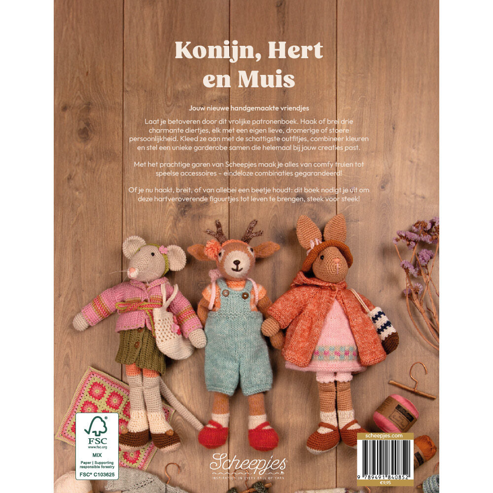 Knitted Wardrobe – from Rabbit  Deer and Mouse
