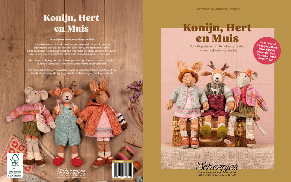 Knitted Wardrobe – from Rabbit  Deer and Mouse