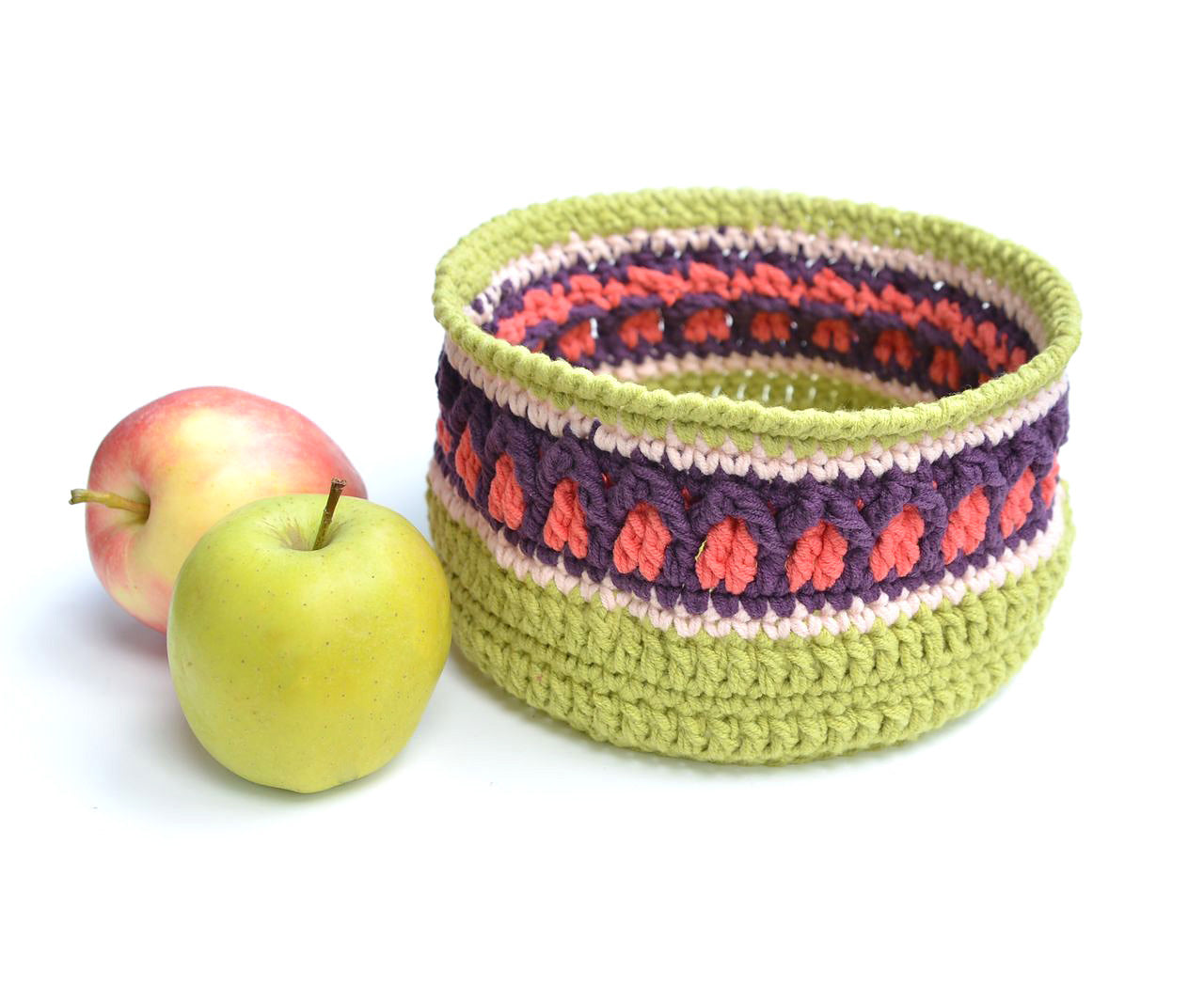 Appelmand voor de herfst