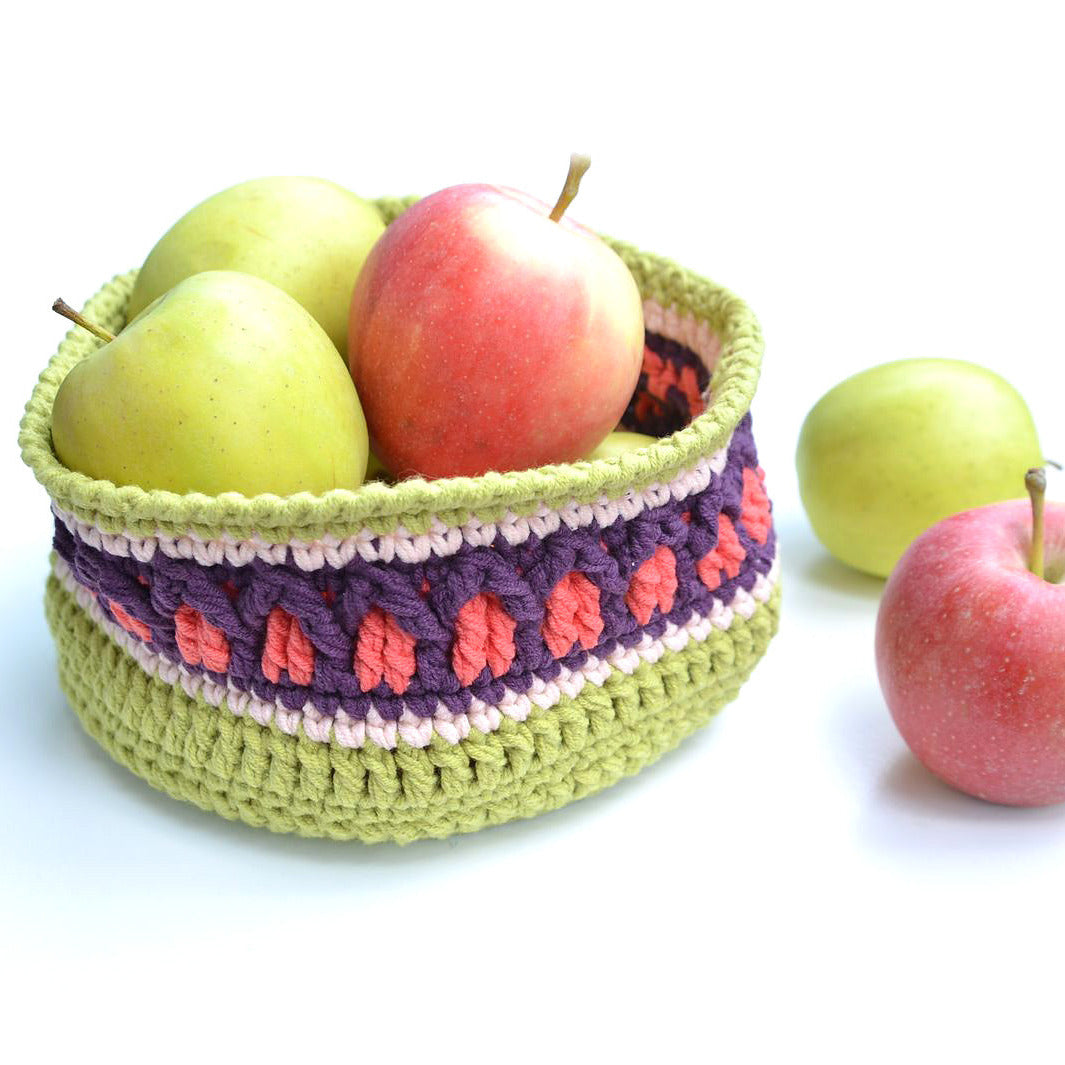 Appelmand voor de herfst