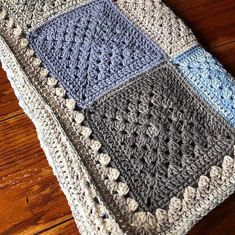 Mateo's Granny Square Blanket