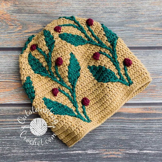 Berriestwist Mozaïek Hoed