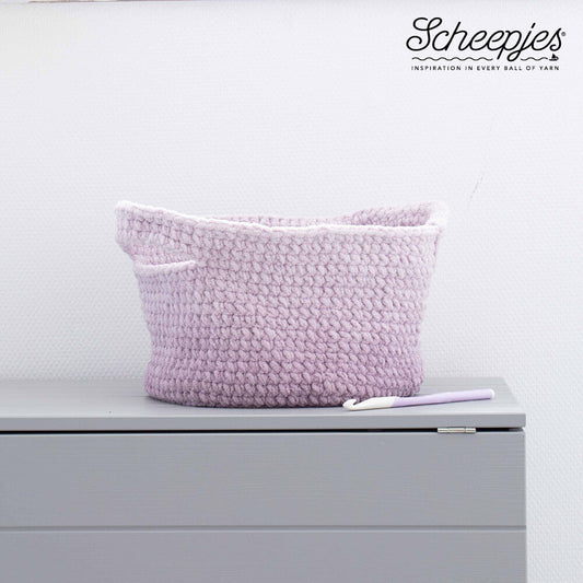 Spiral Crochet Basket
